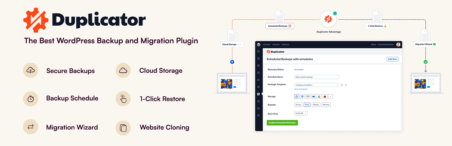 Best Free WordPress Backup Plugins