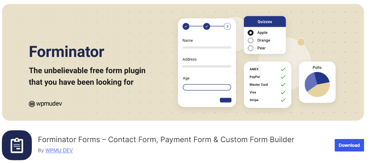 Free WordPress Form Plugins