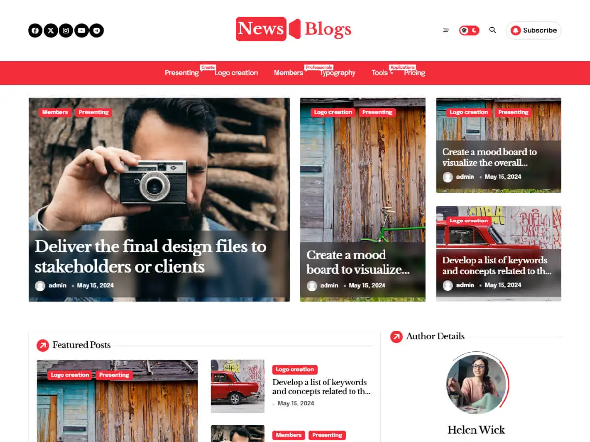 Best Free WordPress Themes for Blogs