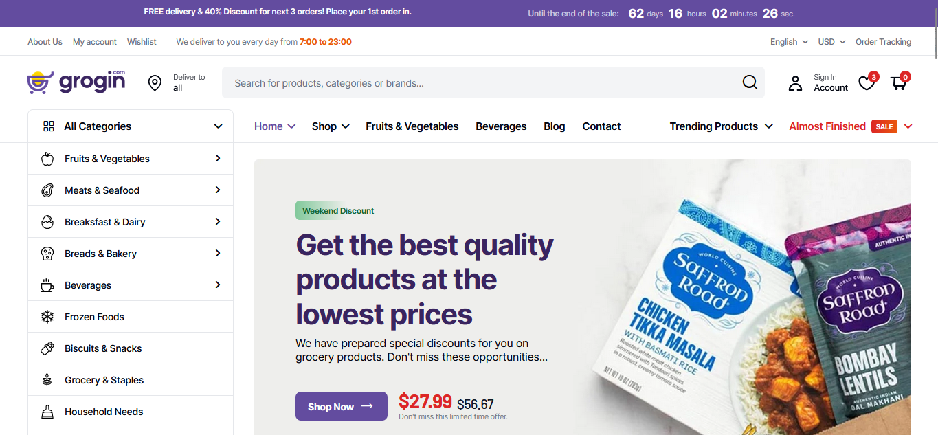 best wordpress theme for eCommerce